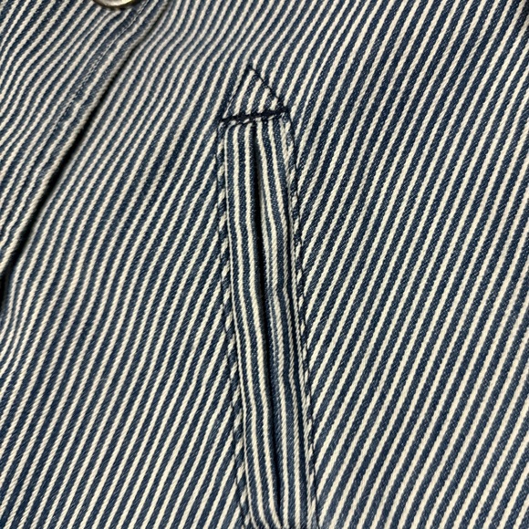 Ruby Rd. Navy and White Striped Jacket - Picture 6 of 7